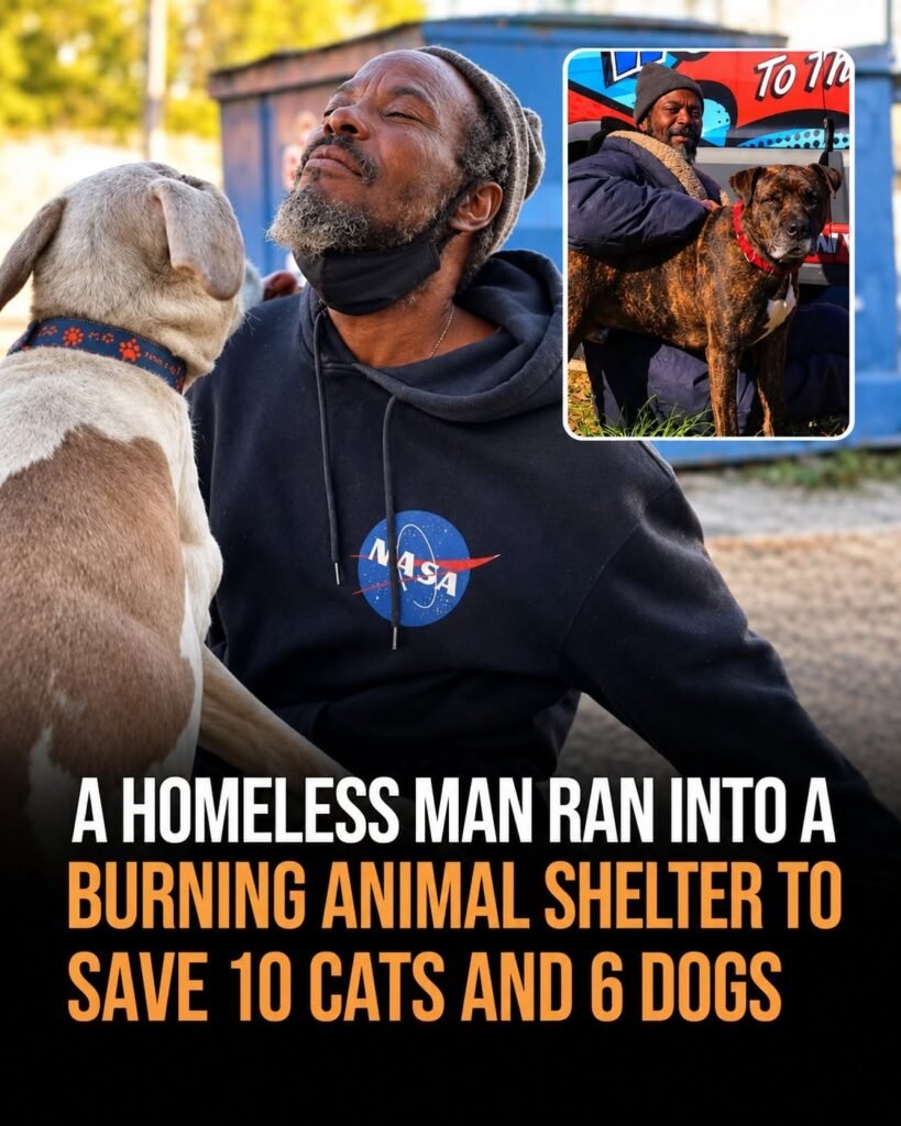 A Homeless Man Ran Into a Burning Animal Shelter—What He Saved Changed How the World Saw Him